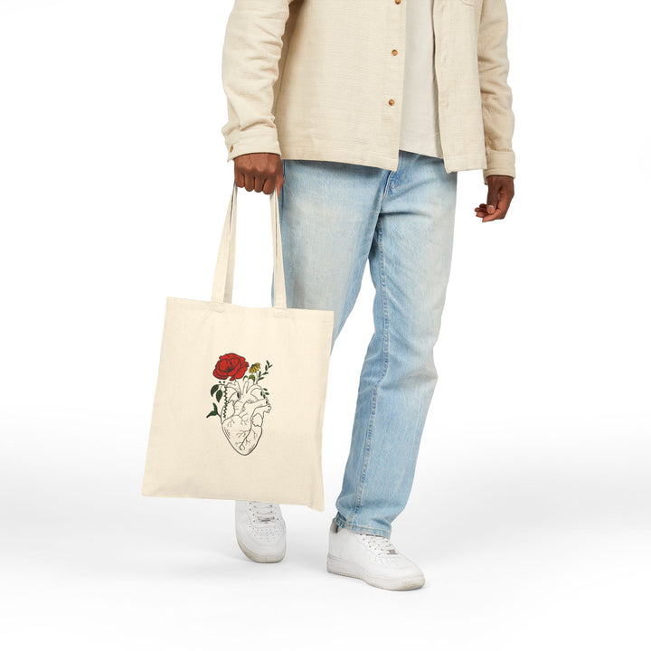 Tote - Flower Heart-6