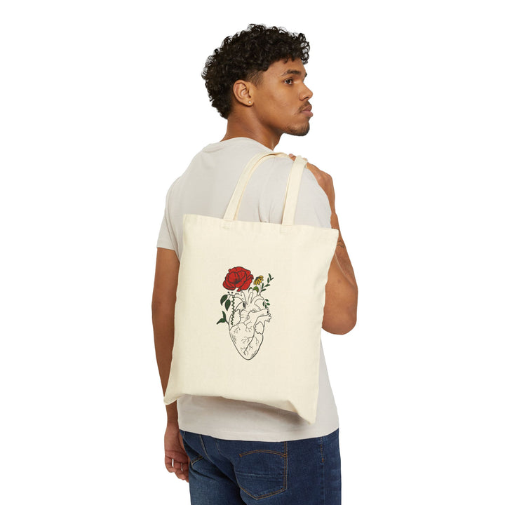 Tote - Flower Heart-2