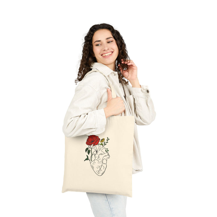 Tote - Flower Heart-4