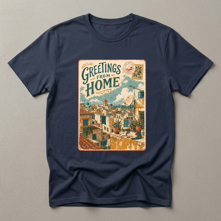 Watermello mockup | Greetings From Home | Navy