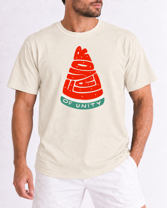 Watermello mockup | TShirt - Flavor of Unity | Natural | model