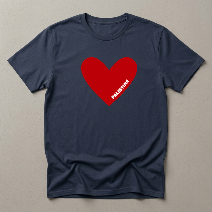 Watermello mockup | TShirt - Pali Heart | Navy